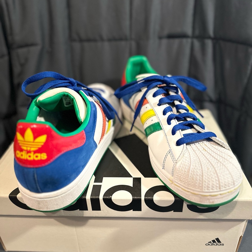 Adidas Superstar 2 CB ‘Multicolor’ Sneakers - EUC - Picture 2 of 7